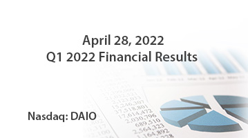 DAIO Financial Results