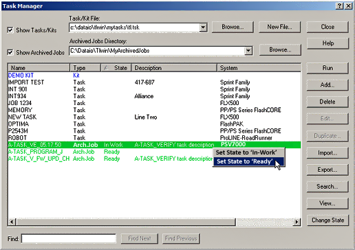 Archived Job 'state'