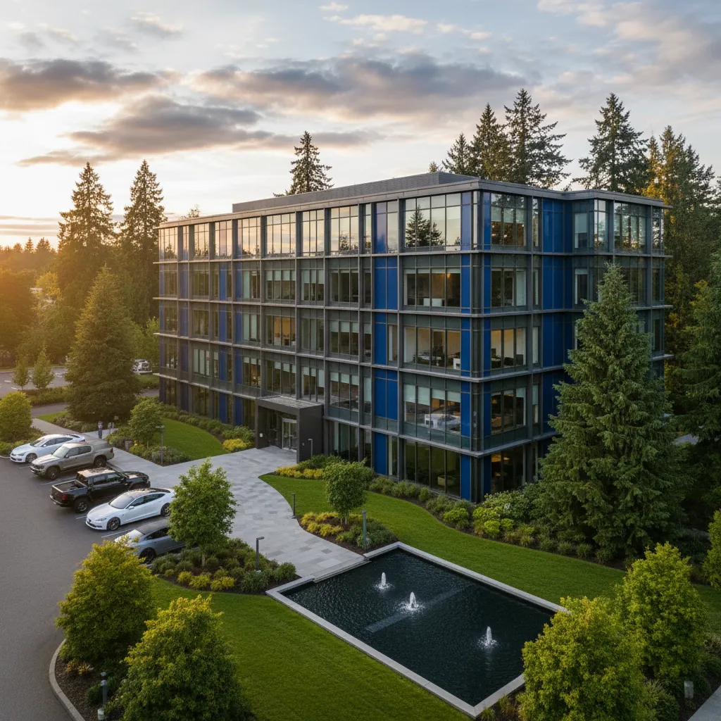 Data I/O Corporation headquarters in Redmond, Washington