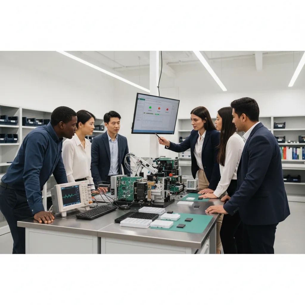 Engineering team at Data I/O