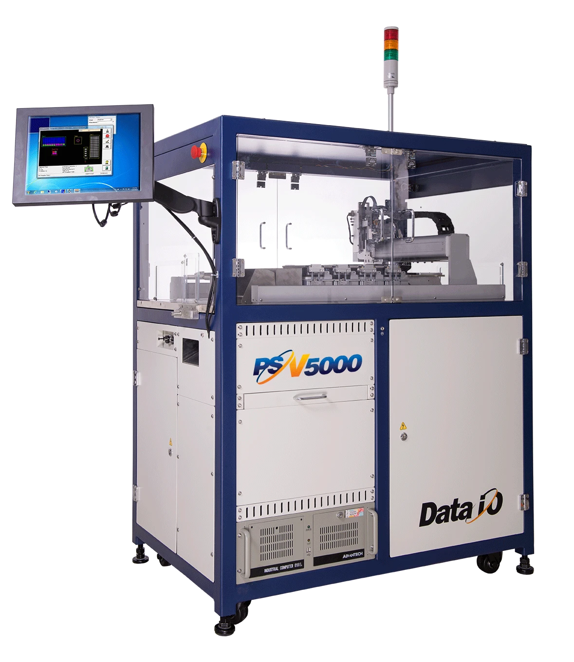 PSV5000 production angle view showing compact footprint